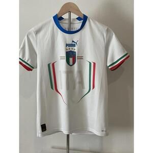 Youth Puma Italy Soccer Away Jersey L